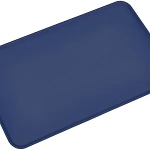 Amazon basics - water -repellent bowl pad made of silicone base for pet lining 47 x 29 cm blue single bed blue 47 x 29 cm single bed - product information 3
