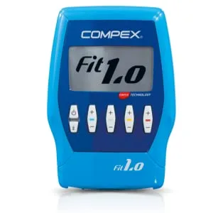 Compex Unisex Muscle Stimulator Fit 1.0 Muscle Stimulator Ocean Blue STANDARD Single - Compex FIT 1.0