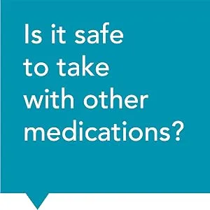 Hyland's Backache Relief 100 Quick-Dissolving Tablets - Is it safe to take with other medications?