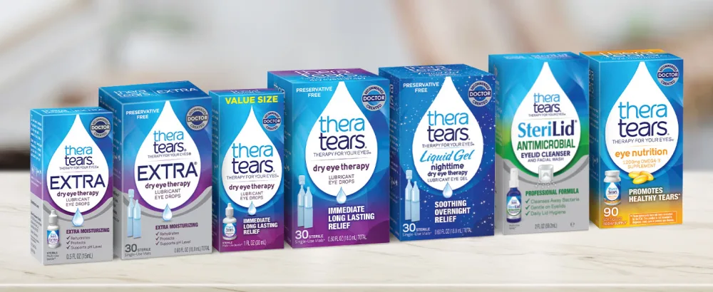 TheraTears Extra Dry Eye Therapy Lubricant Eye Drops 0.5 fl oz (15 ml) - Theratears dry eyes