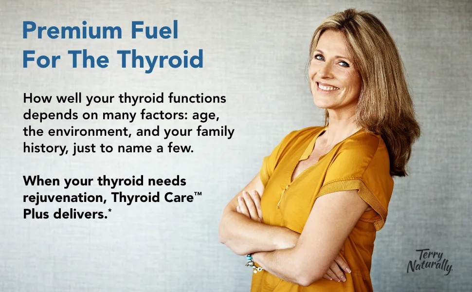 Terry Naturally Thyroid Care Plus 60 Capsules - Terry Naturally