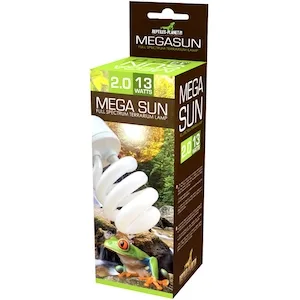 Reptiles-Planet Mega Sun UVB 2.0 Lamp 13W White - product information 2