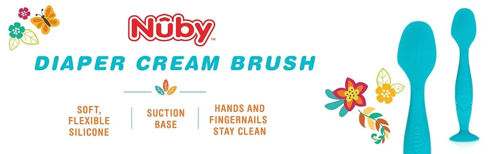 Dr. Talbot's Diaper Cream Brush Blue 1 Brush - diaper cream brush abnner