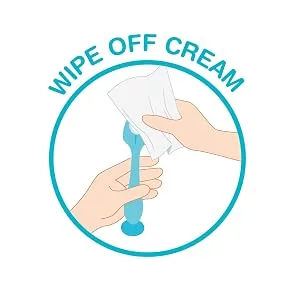 Dr. Talbot's Diaper Cream Brush Blue 1 Brush - wipe clean