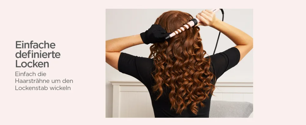 Babyliss curl and wave trio multi -style professional curling iron with 3 attachments for curls waves and beach waves soft pink ms750e new black/pink - MS750E