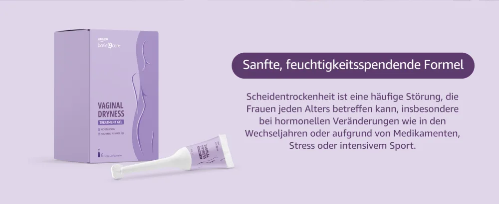 Amazon Basic Care - Vaginal Dryness Treatment Gel 6 x 5 ml Vaginal Dryness - product information 2