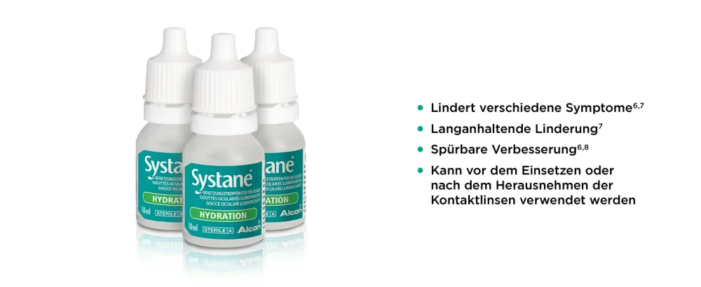 Systane HYDRATION eye drops 1 x 10 ml 1x10 ml Standard - Alcon Systane Hydration