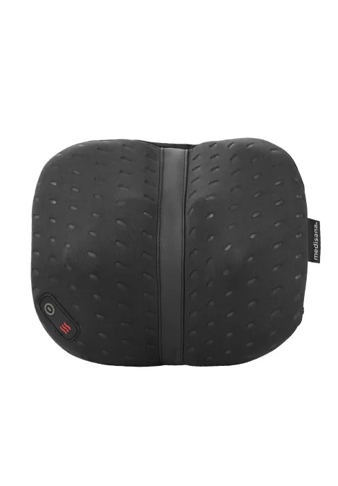 Medisana MC 840 Shiatsu Massage pillow massage device with heat function ideal for neck shoulder back & legs including red light function and remote control 4 rotating massage heads flat design - CL 300