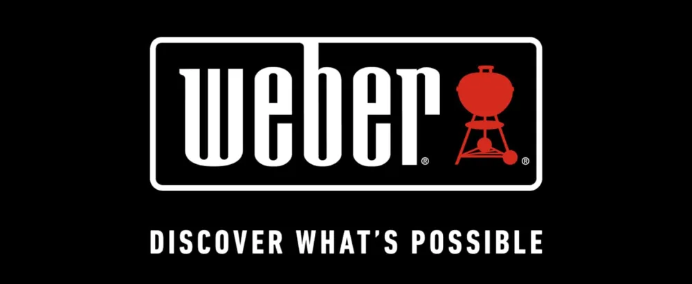 Weber Igrill Mini - Intelligent meat thermometer with Bluetooth including antennae control by smartphone app magnetic holder on the housing space -saving (7220) grill thermometer - Logo Weber