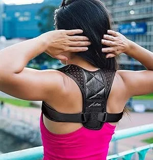 Doctor Arthritis Posture Corrector & Handbook Small Black 1 Corrector - Posture corrector,back brace,back brace for men,back brace for women,back pain,spine support