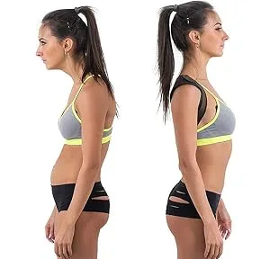 Doctor Arthritis Posture Corrector & Handbook Medium Black 1 Corrector - Posture corrector,back brace,back brace for men,back brace for women,back pain,spine support