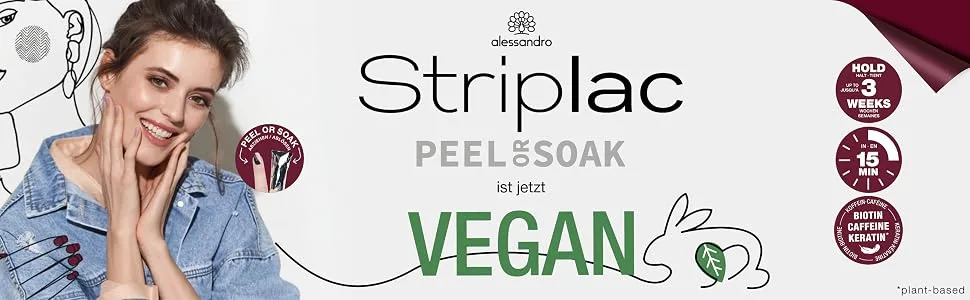alessandro Striplac French Stamper - Silicone stamp for the perfect French look - Striplac Peel or Soak VEGAN
