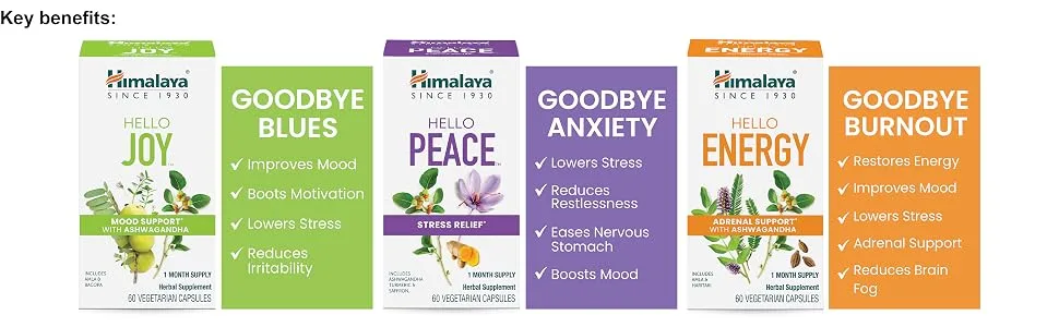 Himalaya Hello Energy Adrenal Support With Ashwagandha 60 Vegetarian Capsules - header3