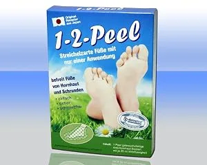 1-2 Peel - Callus sock - Soft feet with just one application - Original recipe from Japan - product information 1