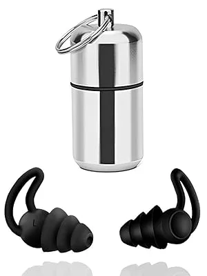 Earns for sleeping noise cancelling hearing protection reusable and washable hearing protection plug 32DB for noise reduction side sleeper snoring travel work with although container 2 pairs - Ohrstöpsel
