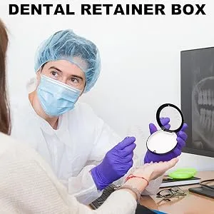 Dentilic dinner dento box bite can for bite rail prosthetic dose tooth rail box incorrect teeth. - Prothesenschutz