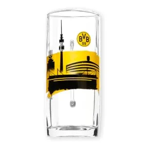 Borussia Dortmund BVB ashtray with lid one size single - BVB Bierglas Skyline (0,5l)