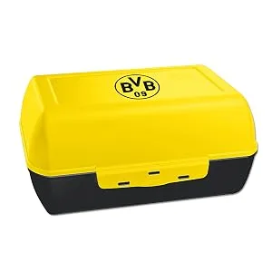 Borussia Dortmund BVB ashtray with lid one size single - BVB-Brotdose