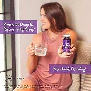 MRM Relax-All Sleep 60 Vegan Capsules - product information 4
