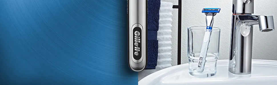Gillette Mach3 Turbo 3D Razor Men with Improved Moisture Strips Razor + 1 Razor Blades Old - Gillette Mach3 Turbo 3D
