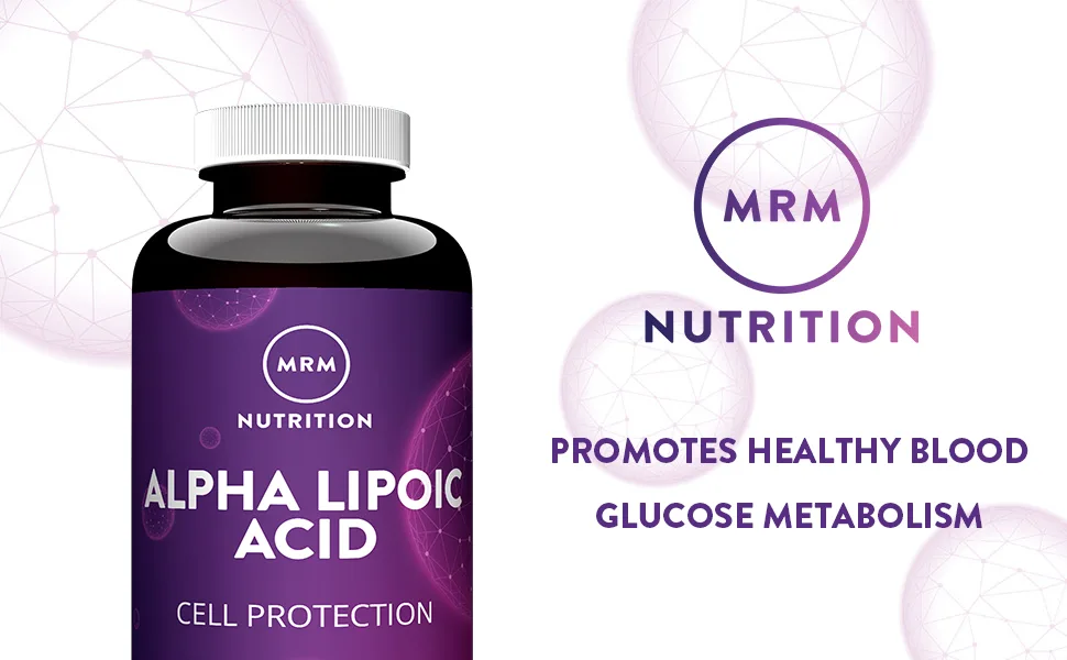 MRM Alpha Lipoic Acid 60 Vegan Tablets - MRM Nutrition