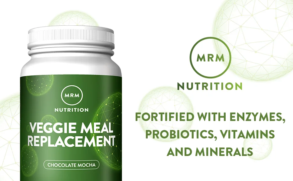 MRM Veggie Meal Replacement Chocolate Mocha 3 lb (1361 g) - MRM Nutrition