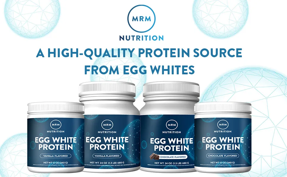 MRM Egg White Protein Chocolate 1.5 lbs (680 g) - MRM Nutrition