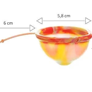 Lumma menstrual disk - with a carrying bag & silicone thread for effortless removal - leak -proof comfortable & sustainable tampon alternative sustainable silicone - medium cervix transparent - Tampon