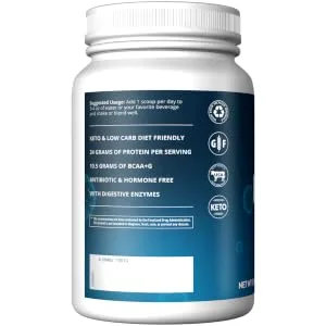 MRM Isolate Whey Protein Vanilla 1.99 lb (904 g) - product information 4