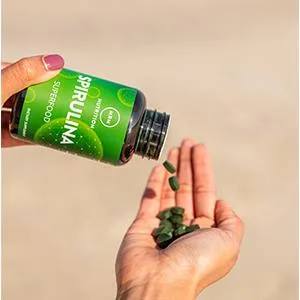MRM Spirulina 180 Vegan Tablets - product information 4