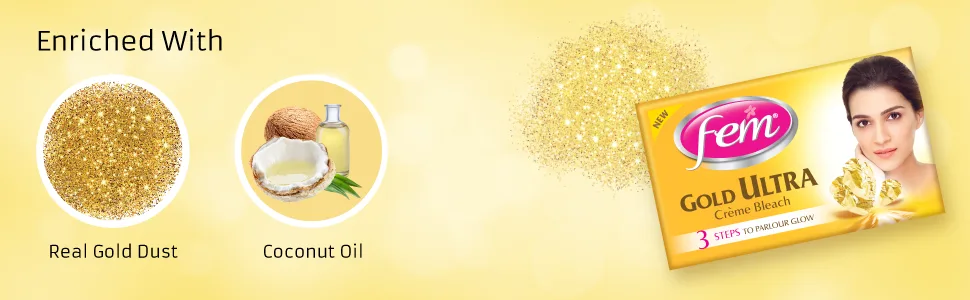 Fem gold ultra cream bleach 30 g - product information 6