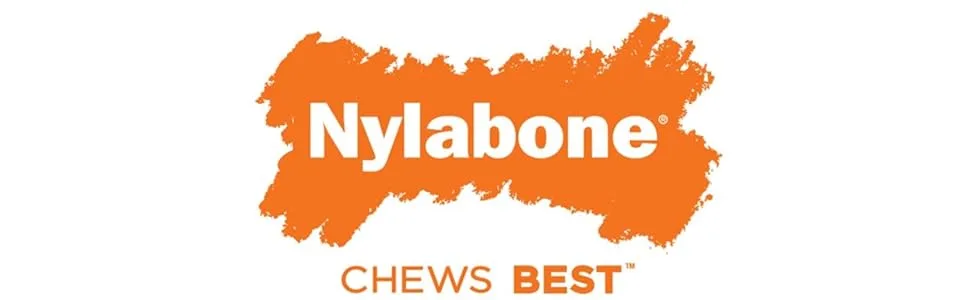 Nylabone 984102EU Rawhide alternative knotted bone beef flavour for large dogs (up to 23 kg) LL - (up to 23 kg) - Banner