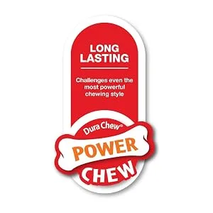 Nylabone 984102EU Rawhide alternative knotted bone beef flavour for large dogs (up to 23 kg) LL - (up to 23 kg) - DuraChew Power Chew