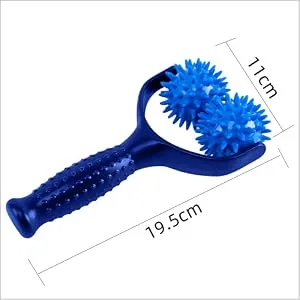 Massage balls Massage Roller massage roller with handle and nubs self -massage roller massager fascia ball for back legs feet hands muscle pain - massage roller massageroller rücken igelball massage ball