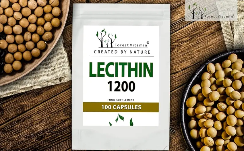 Forest Vitamin - Lecithin 1200-100 capsules - soy lecithin - memory & concentration - product information 3