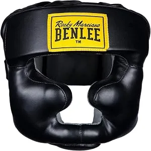 BENLEE Headguard made of synthetic leather Full Protection Black L-XL Single - gfege