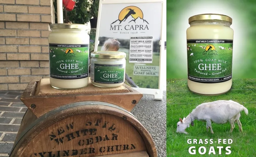 Mt. Capra Goat Milk Ghee 10 fl oz (296 ml) - product information 3