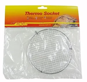 Lucky Repile HTRP-1 Thermo Socket Plus Reflector Klein with plug connection reflector light with porcelain version ready for connection black - product information 4