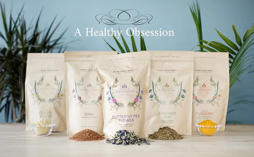 Harney & Sons Hemp Moringa Deep Sleep Wellness Tea & Herbs 10 oz (283 g) - Healthy Obsession