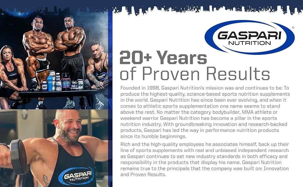 Gaspari Nutrition Glutamine Unflavored 10.58 oz (300 g) - product information 3
