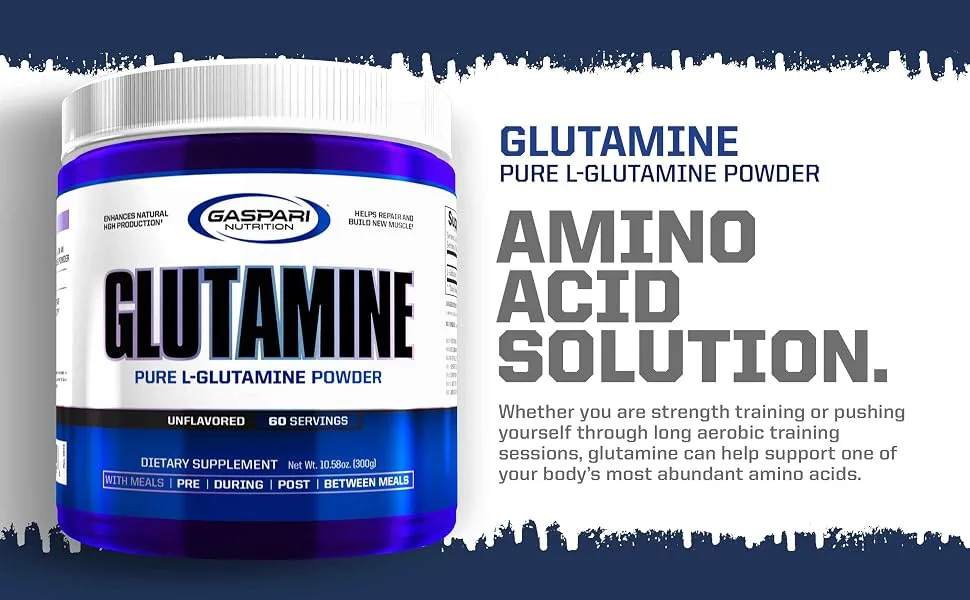 Gaspari Nutrition Glutamine Unflavored 10.58 oz (300 g) - product information 5
