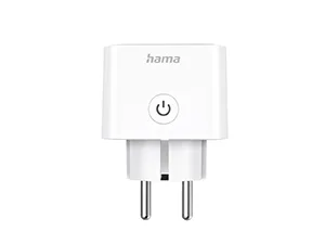 Hama surveillance camera WLAN (WLAN camera for outside outdoor camera with language and app control weatherproof outer camera with motion detector night vision 2-way audio recording 1080p) white - WLAN Steckdose, Plug, Stecker, Stromsparen