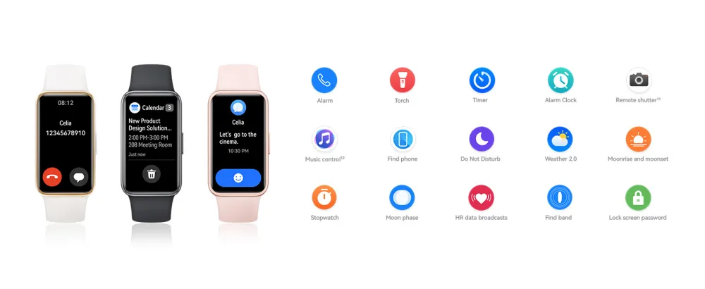 Huawei Volume 9 comfortable wearing Trusleep 4.0 scientific sleeping tracking up to 14 days of battery life 100 training modes iOS & Android Blue 6 months extended guarantee Amazon exclusively  - Band 9
