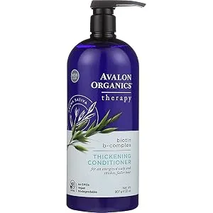 Avalon Organics Thickening Conditioner Biotin B-Complex 32 oz (907 g) - Avalon Organics Nourishing Lavender Bath & Shower Gel