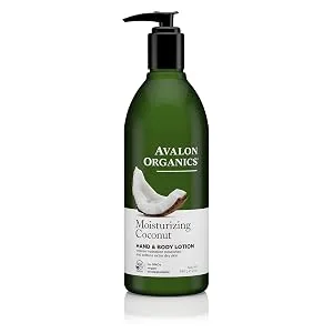 Avalon Organics Hand & Body Lotion Moisturizing Coconut 12 oz (340 g) - Main