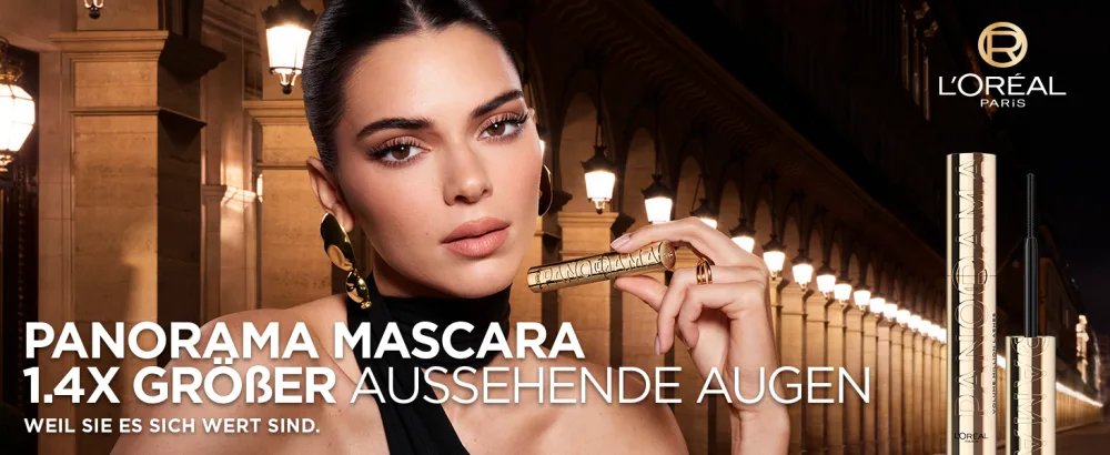 L'Or al Paris Mascara mascara for extra definition and extra volume with panoramic brush and panorama effect volume million lashes black (black) 1 x 10.5 ml - product information 1