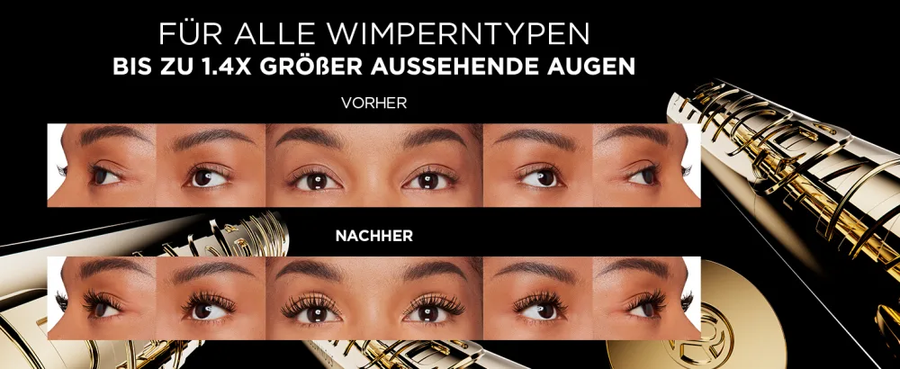 L'Or al Paris Mascara mascara for extra definition and extra volume with panoramic brush and panorama effect volume million lashes black (black) 1 x 10.5 ml - product information 8