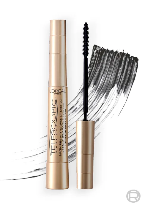L'Or al Paris Mascara mascara for extra definition and extra volume with panoramic brush and panorama effect volume million lashes black (black) 1 x 10.5 ml - Lash Paradise