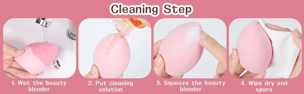 Aiqinu 12 pieces make -up sponge foundation beauty blender makeup sponge set beauty sponge for liquid foundation powder foundation puff cosmetics tools - product information 2