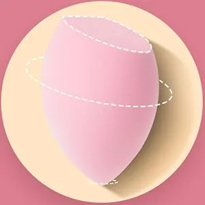 Aiqinu 12 pieces make -up sponge foundation beauty blender makeup sponge set beauty sponge for liquid foundation powder foundation puff cosmetics tools - product information 5